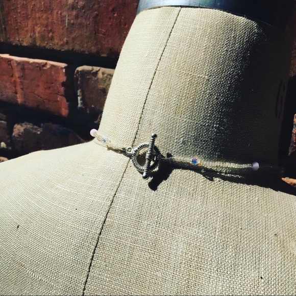 Handmade Pink Stocking Kid’s Crystal Necklace by McGlamorous - Picture 6 of 9